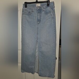 Universal Thread Light Blue Denim Skirt